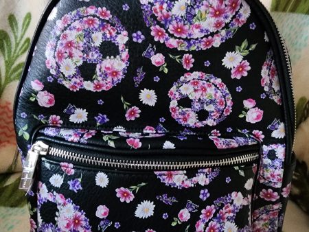 Danielle Nicole Jack Skelton Floral Backpack Online Sale