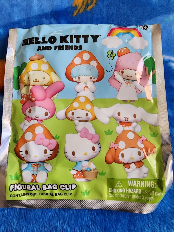 Hello Kitty Mushroom Chaser Exclusive B Mystery Bag Clip Supply