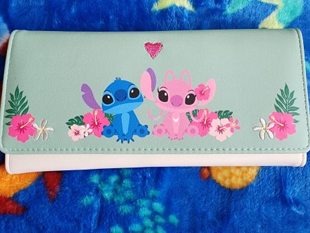 Her Universe Disney Stitch and Angel Hearts & Flowers Wallet Online