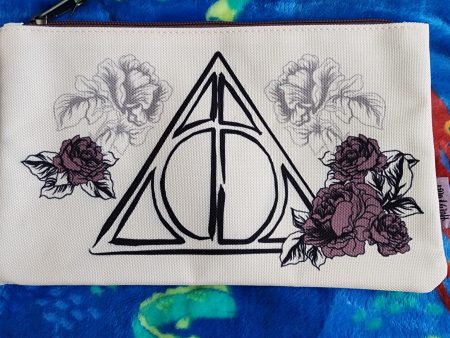 Harry Potter Deathly Hollows Cosmetic Bag on Sale